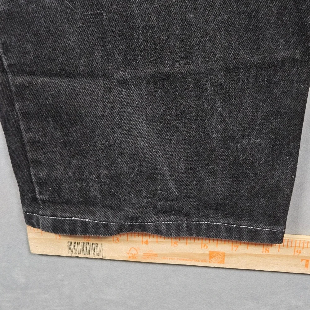 Vintage Levi's 550 Jeans Mens 34x32 (Actual 32x27) Black Denim Relaxed Baggy 90s